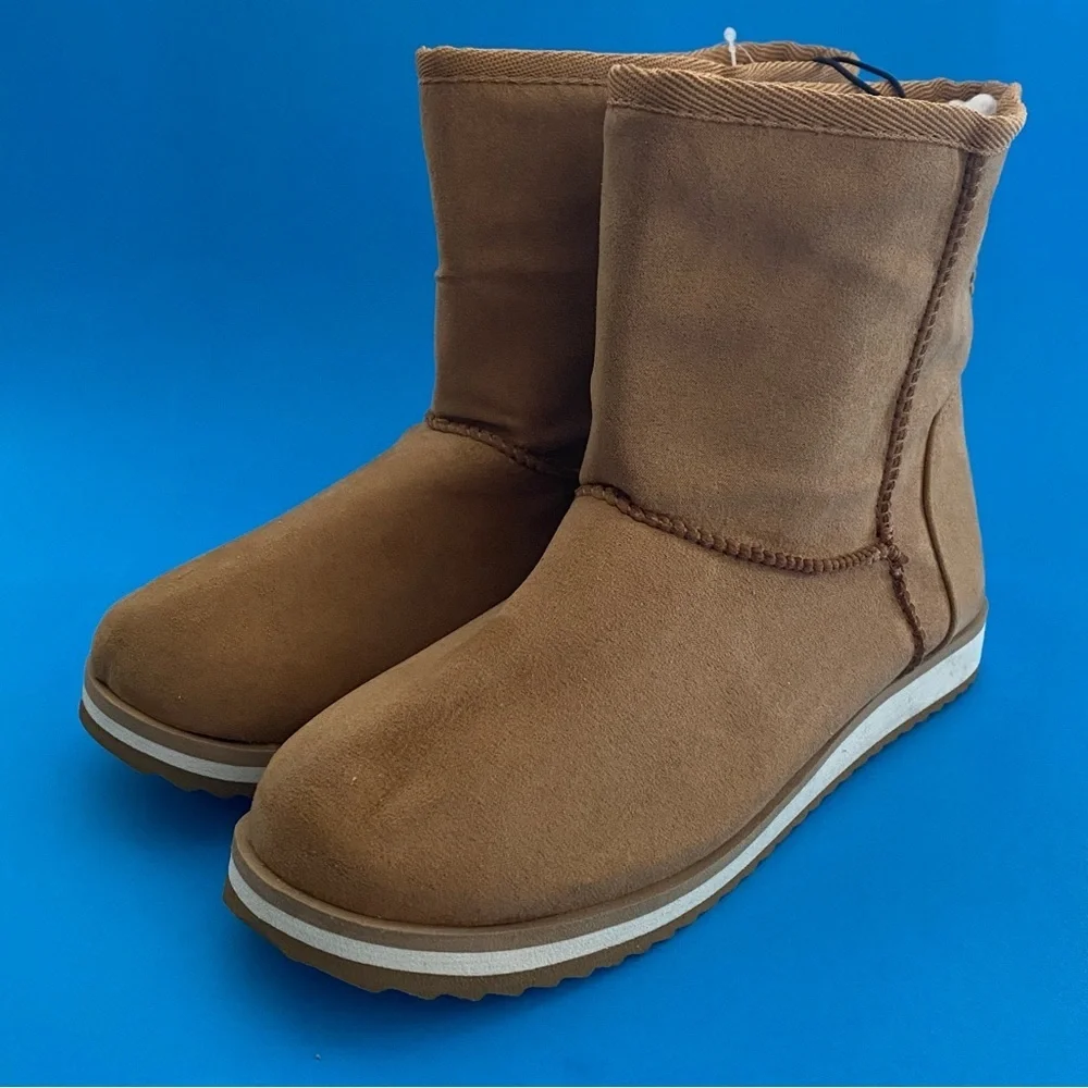 New‎ Wonder Nation Girls Boots Size 5 Faux Fur